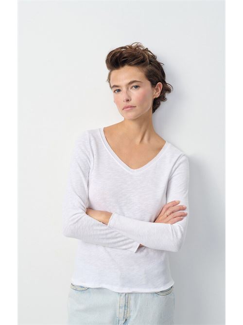 maglia sonoma American vintage | SON34H26BIANCO